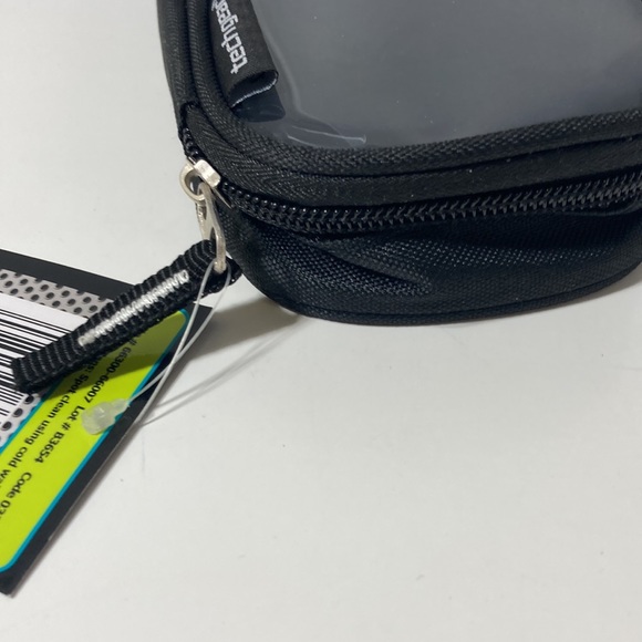 5 Black Makeup Bag Pencil Case Zipper Organizer - Picture 6 of 10